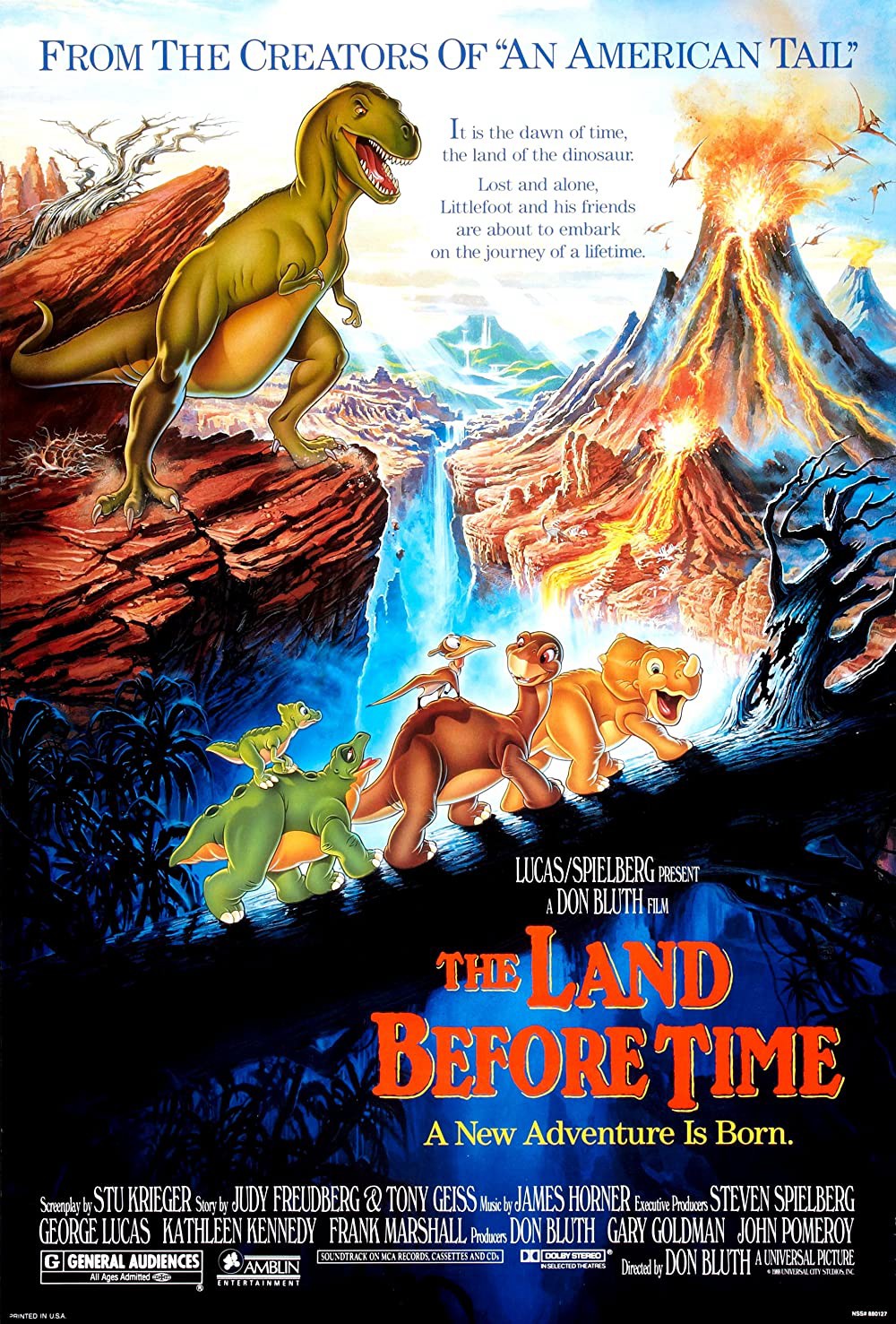 Vùng Đất Tiền Sử | The Land Before Time (1988)